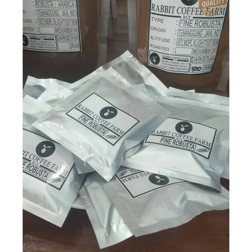 

kopi bubuk robusta sachet 10 gram