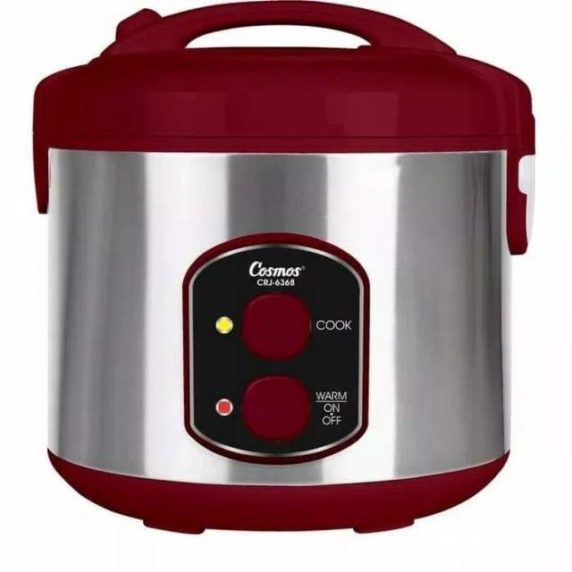 Cosmos CRJ-6368 Rice Cooker Magic Com Harmond 1.8 Liter. Baru Bergaransi