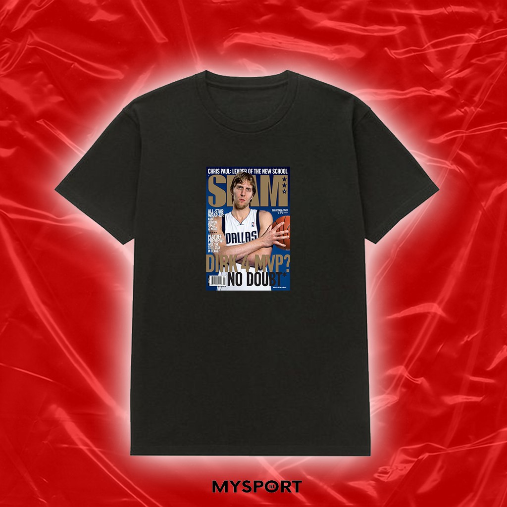 TSHIRT NBA SLAM MAGAZINE DIRK NOWITZKY