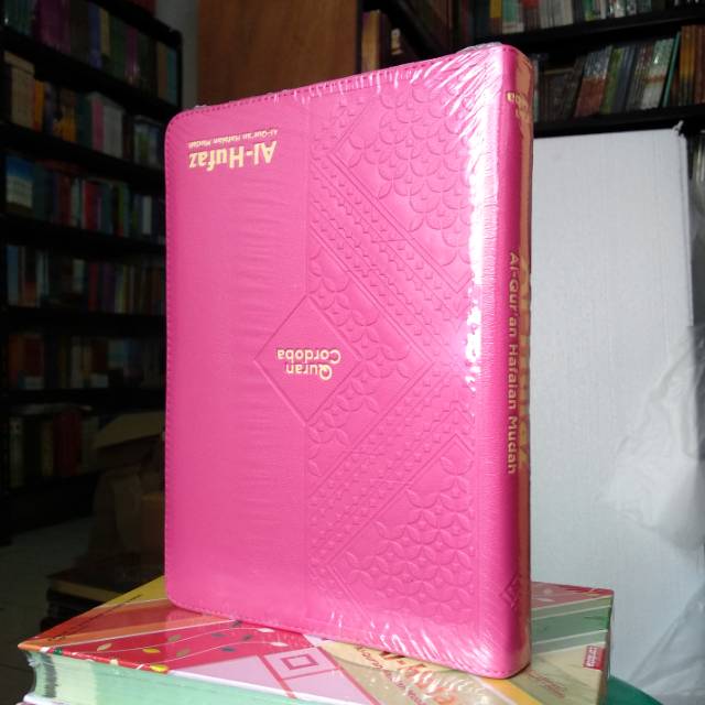 Al Qur'an Hafalan Terjemah Al-Hufaz Resleting A5 Pink
