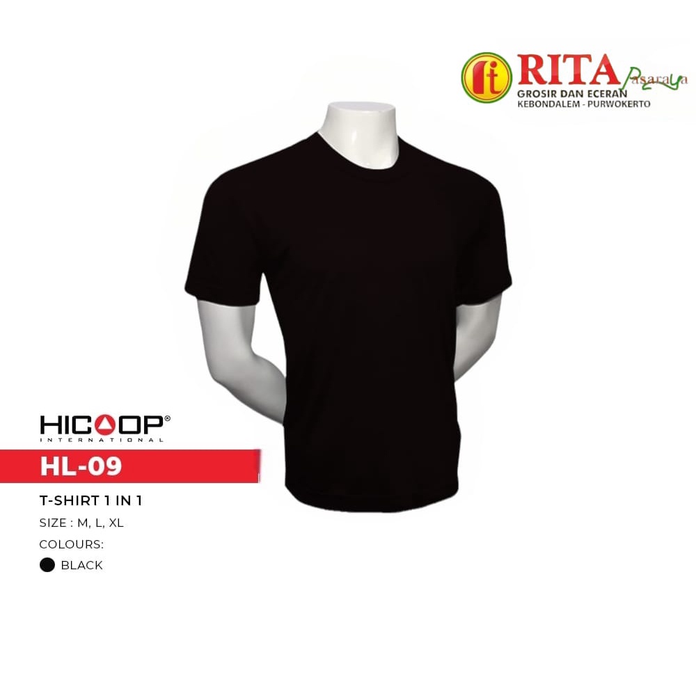 T-shirt Hicoop  / Kaos  Polos Hicoop