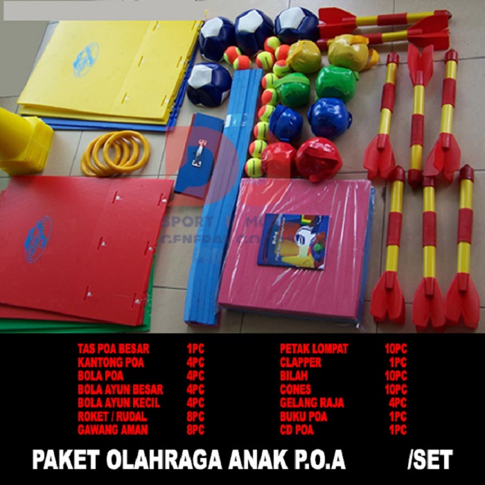 KIDS ATLETIK / PAKET OLAHRAGA ANAK / POA