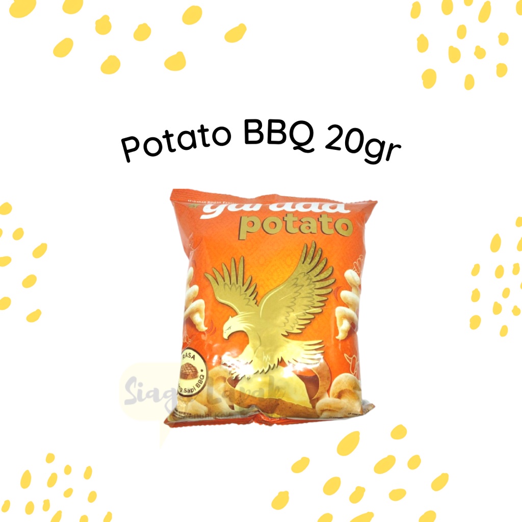 

Garuda Potato Daging Sapi BBQ 20 gram Mini