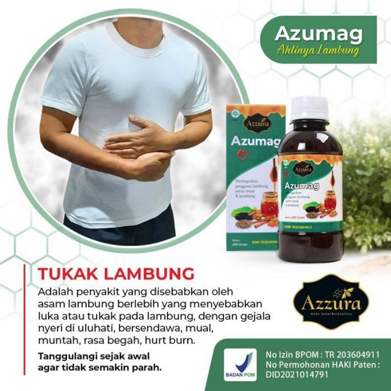 Madu Azzura - Madu Azumag Obat Sakit Maag Obat Asam Lambung | Madu Lambung Madu Asam Lambung Maag dan Gerd-2