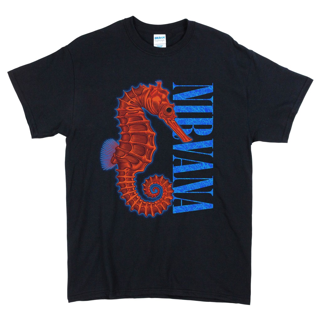 [ORI] Kaos Band Nirvana - Sea Horse