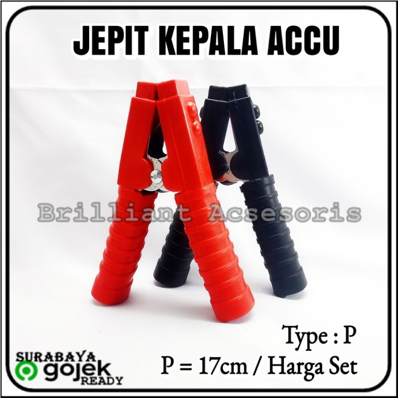 Jepit Aki Besar - Jepit Kepala Aki Accu - Jumper Aki Accu