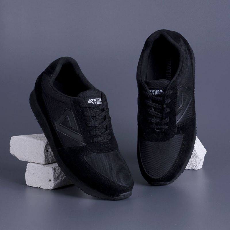 Sepatu Sneakers Pria Tali Cowok Casual Sekolah Kerja Kuliah KTR Sporty Ringan Anti slip