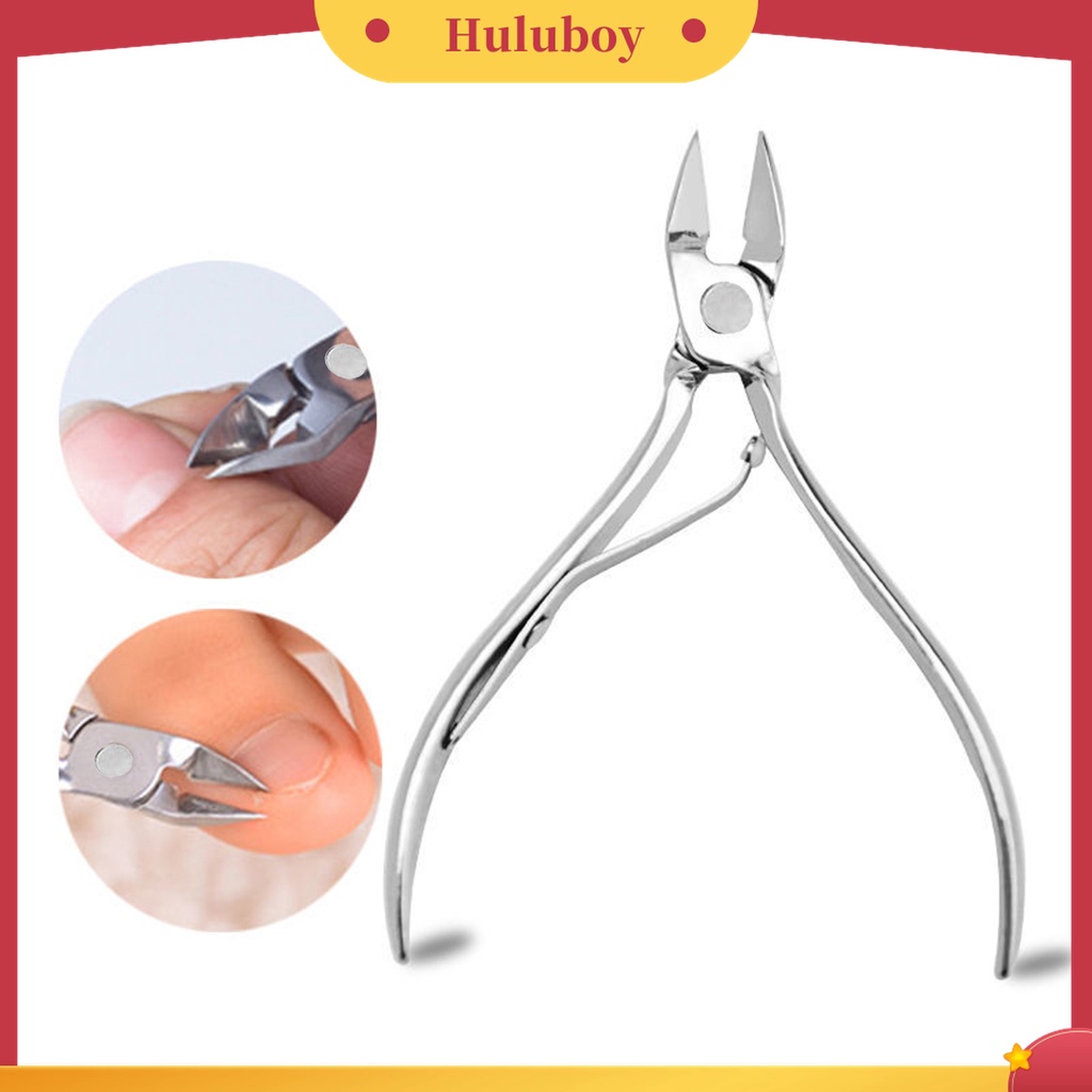 Huluboy Huluboy♡ Gunting Kuku Bahan Stainless Steel Untuk Dewasa