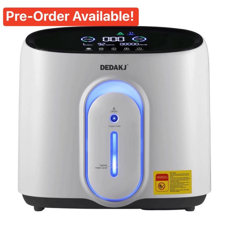 DEDAKJ DE-Q1W 1L-8L Home Care Oxygene Concentrator Portable