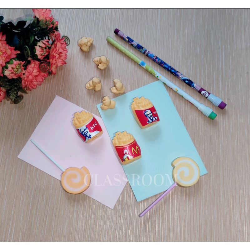

CLASSROOM rautan KFC/ rautan lucu/rautan pencil