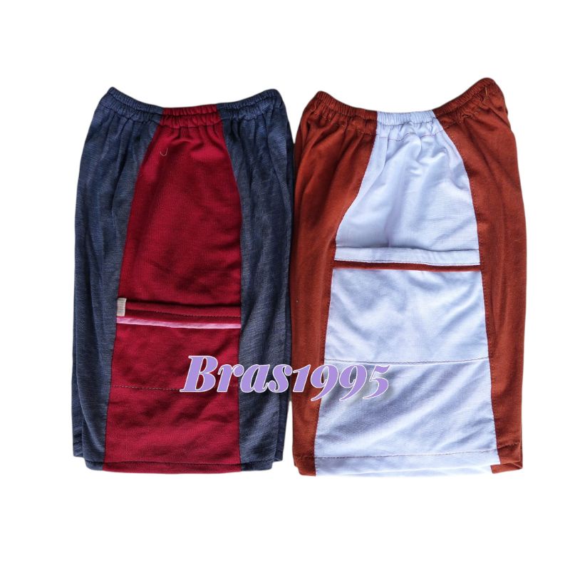 Celana kolor anak unisex 4-5 tahun, bahan adem lembut saku kanan kiri.