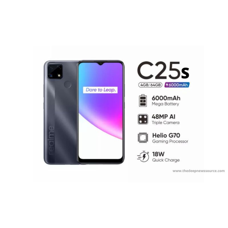 REALME C25[S] RAM 4/128 ! BARU 100% GARANSI RESMI REALME INDONESIA