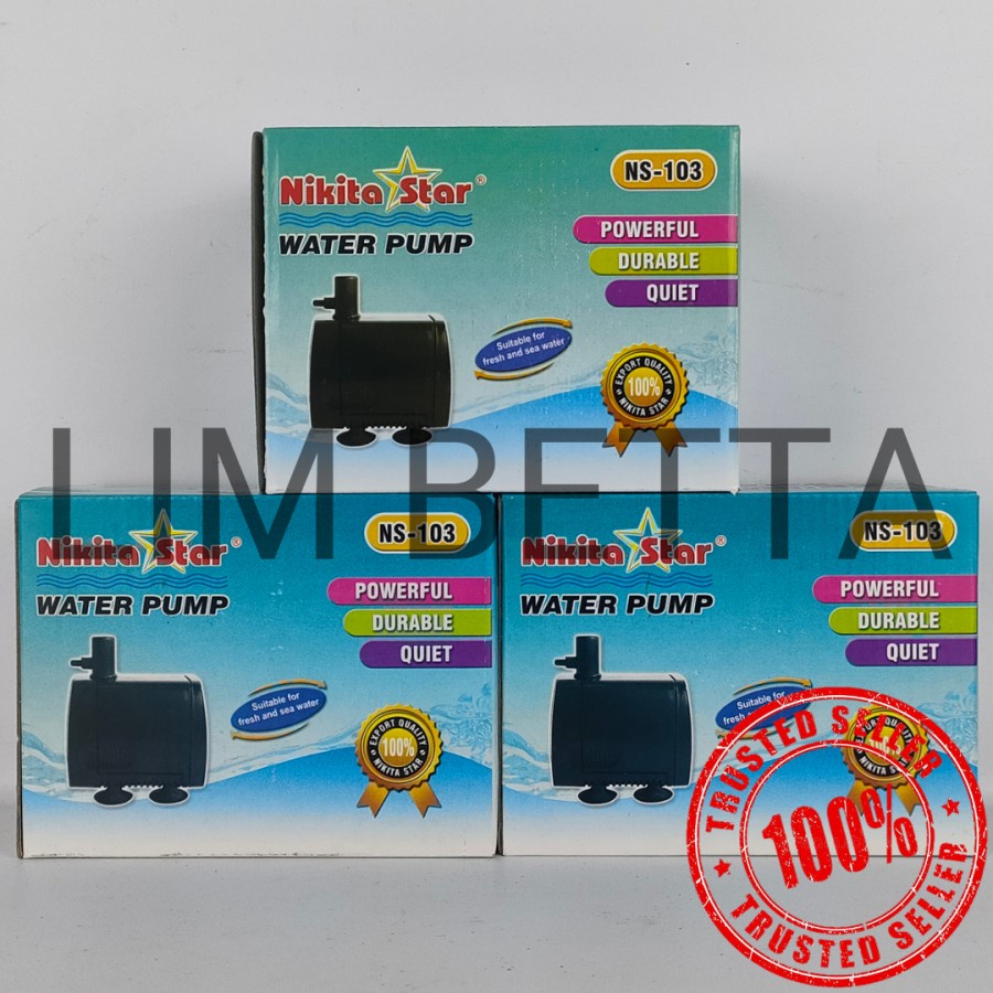 WATER PUMP NIKITA STAR NS 103 / MESIN POMPA AQUARIUM