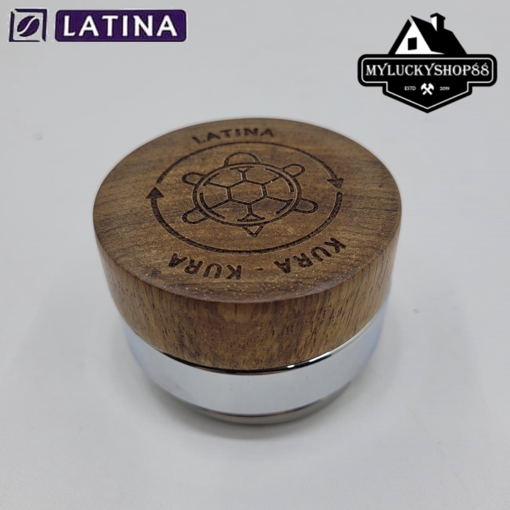 Latina Kura Kura Macaron Distribution Tamper Coffee 58 mm Tamper Kopi