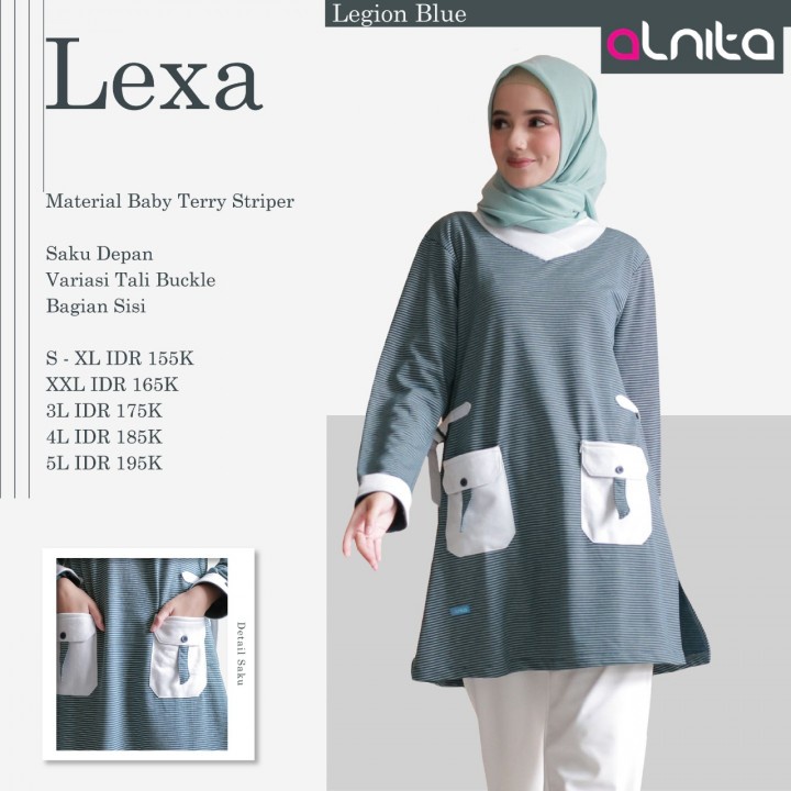 TUNIK ALNITA LEXA / ATASAN ALNITA / FASHION MUSLIM