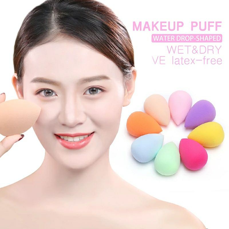 SPONS MAKE UP MOTIF TELUR SPONGE BEAURY BLENDER BEDAK / SPON TELUR / SPONS FACIAL / SPON TELUR