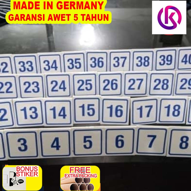 

Grosir Acrylic Nomer Meja 1-40