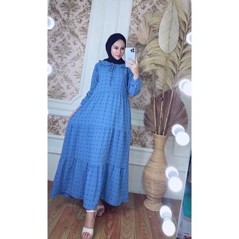 Gamis Crincle Uragiri Terbaru/Gamis Veronika