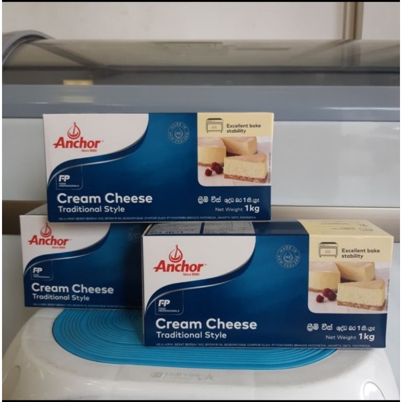 

Anchor cream cheese 1kg