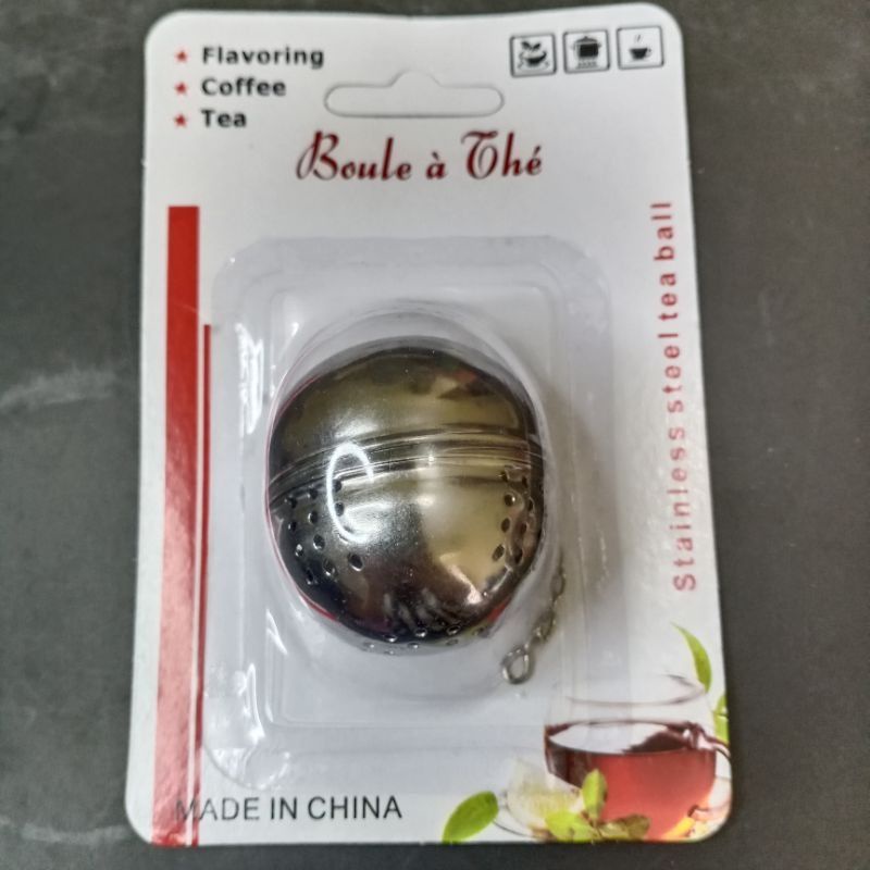 Stainless Tea Ball Filter Infuser Saringan Teh Bola Filter Teh
