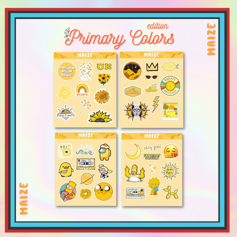 

[MAIZE COLOR] STICKER TUMBLR