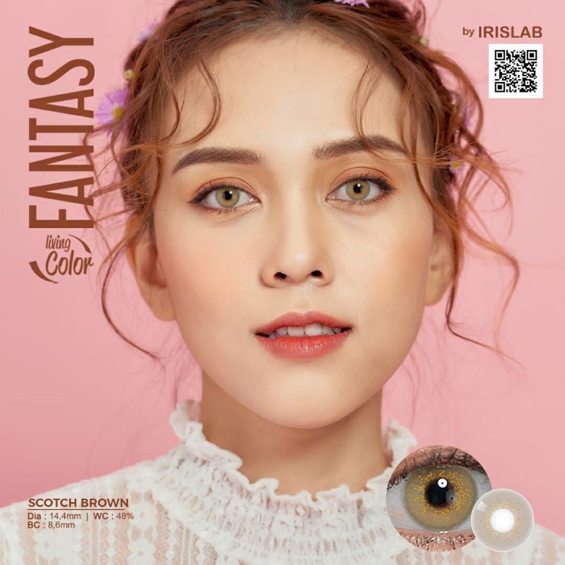 SOFTLENS FANTASY BY IRISLAB FREE LENSCASE / SOFLEN / SOFLENS / SOFTLEN / FANTASI