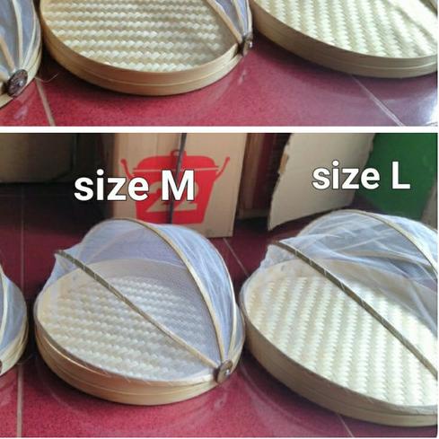 ℮ Tampah Bambu Kelambu Putih Size L ✶