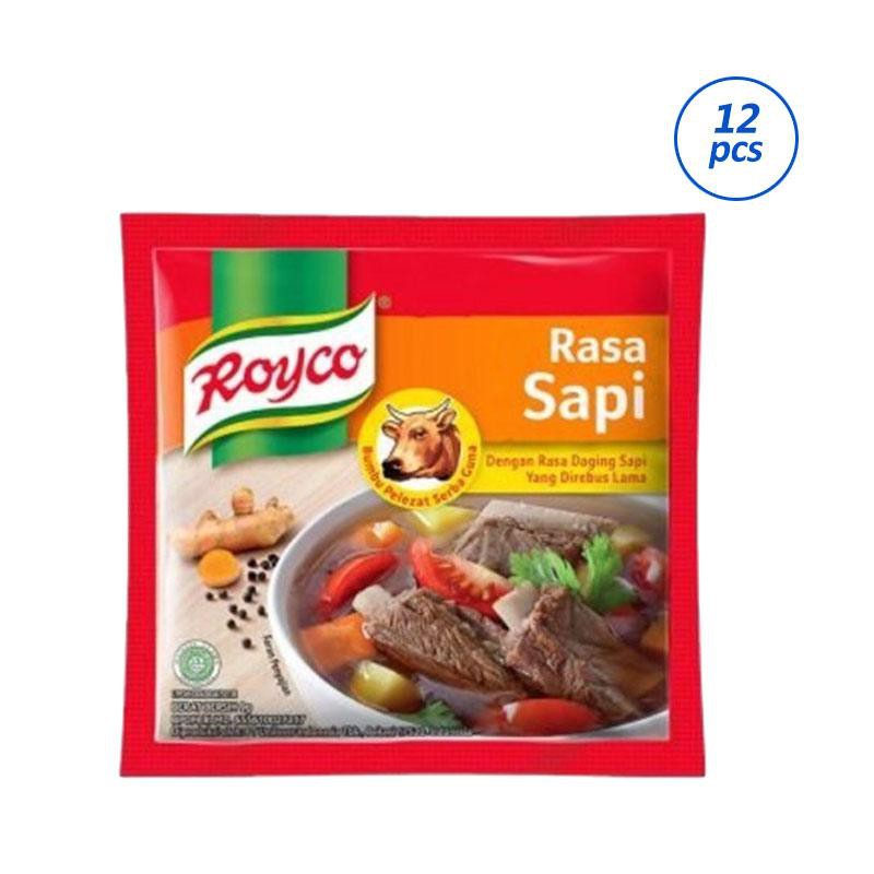 

ROYCO Kaldu Sapi Penyedap Rasa [9 g/ Isi 12 pcs]