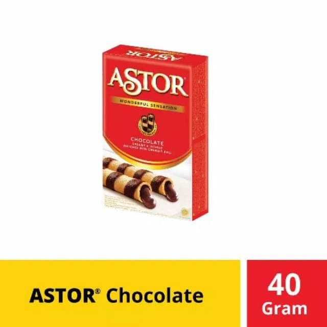 

54ekh Astor Kotak Box Double Coklat 40Gram 40 Gram 60J