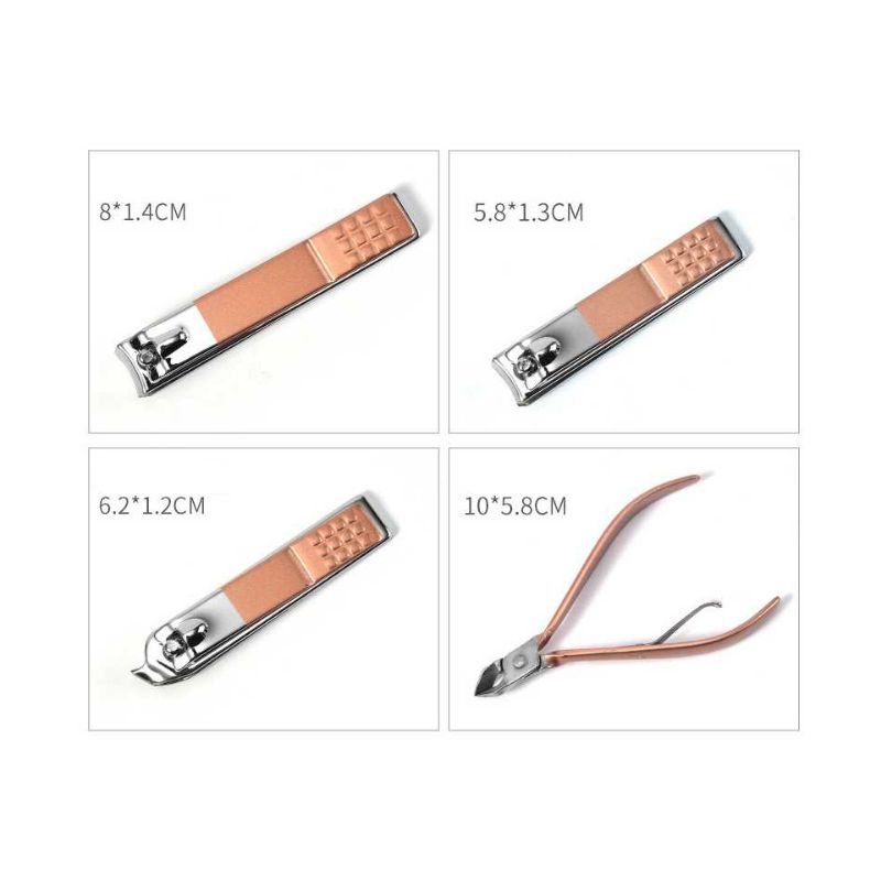 Gunting Kuku Nail Art Set Manicure Pedicure 15 PCS