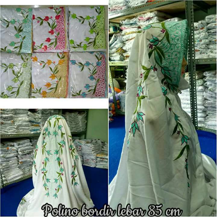 Grosir Mukena Bordir Putih Solo bakul baju