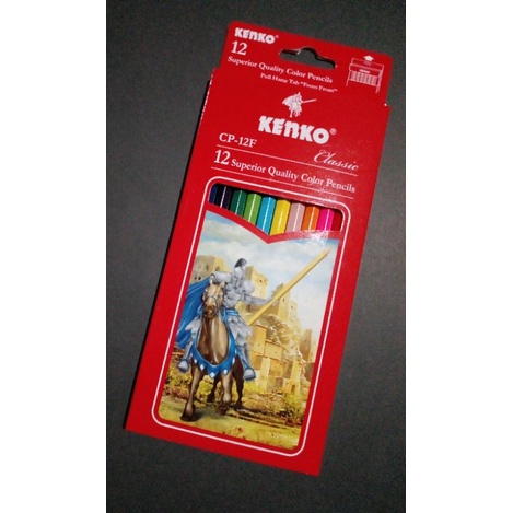 

Pensil Warna Kualitas Super KENKO CP-12F Classic Panjang