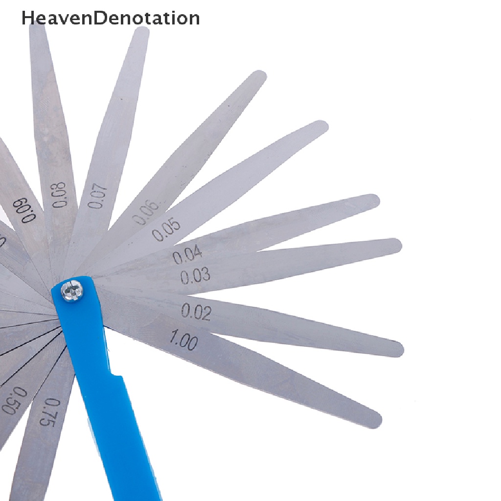 (Heavendenotation) 17 Pisau Metrik Feeler Gage Dual Reading