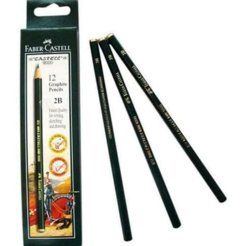 

Pensil 2B Faber castell ORI