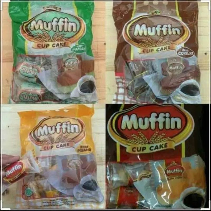 Pusan Muffin cup cake 360 gram isi 20 pcs