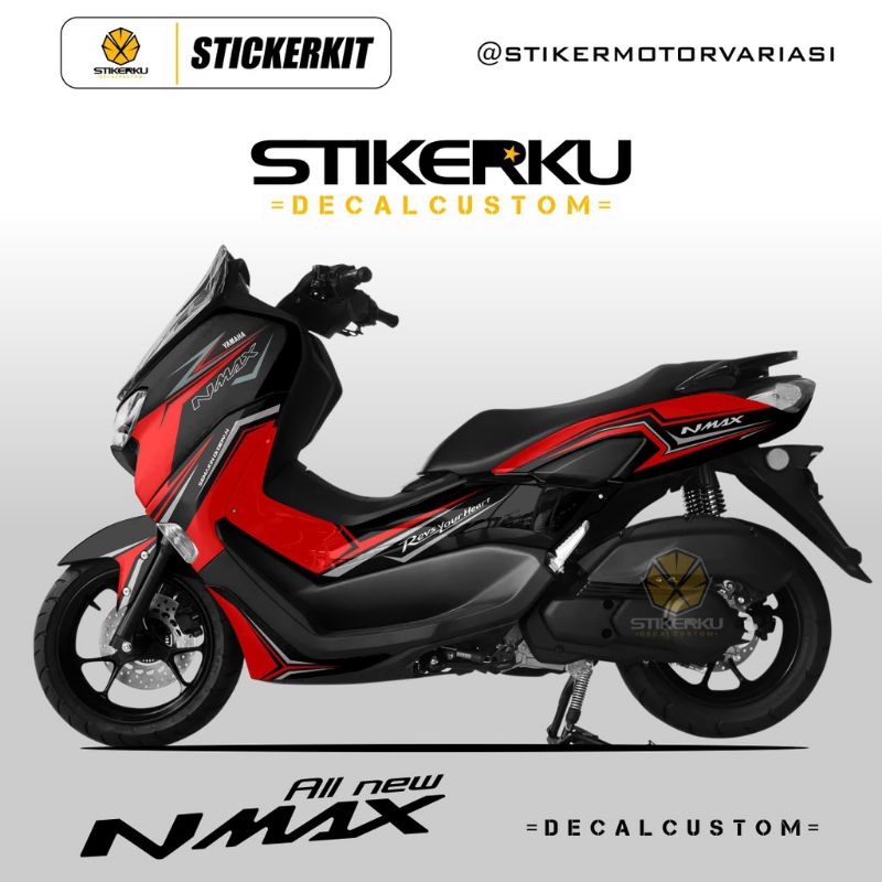 striping motor nmax 2020 / decal motor nmax 2020 / sticker motor nmax / decal nmax