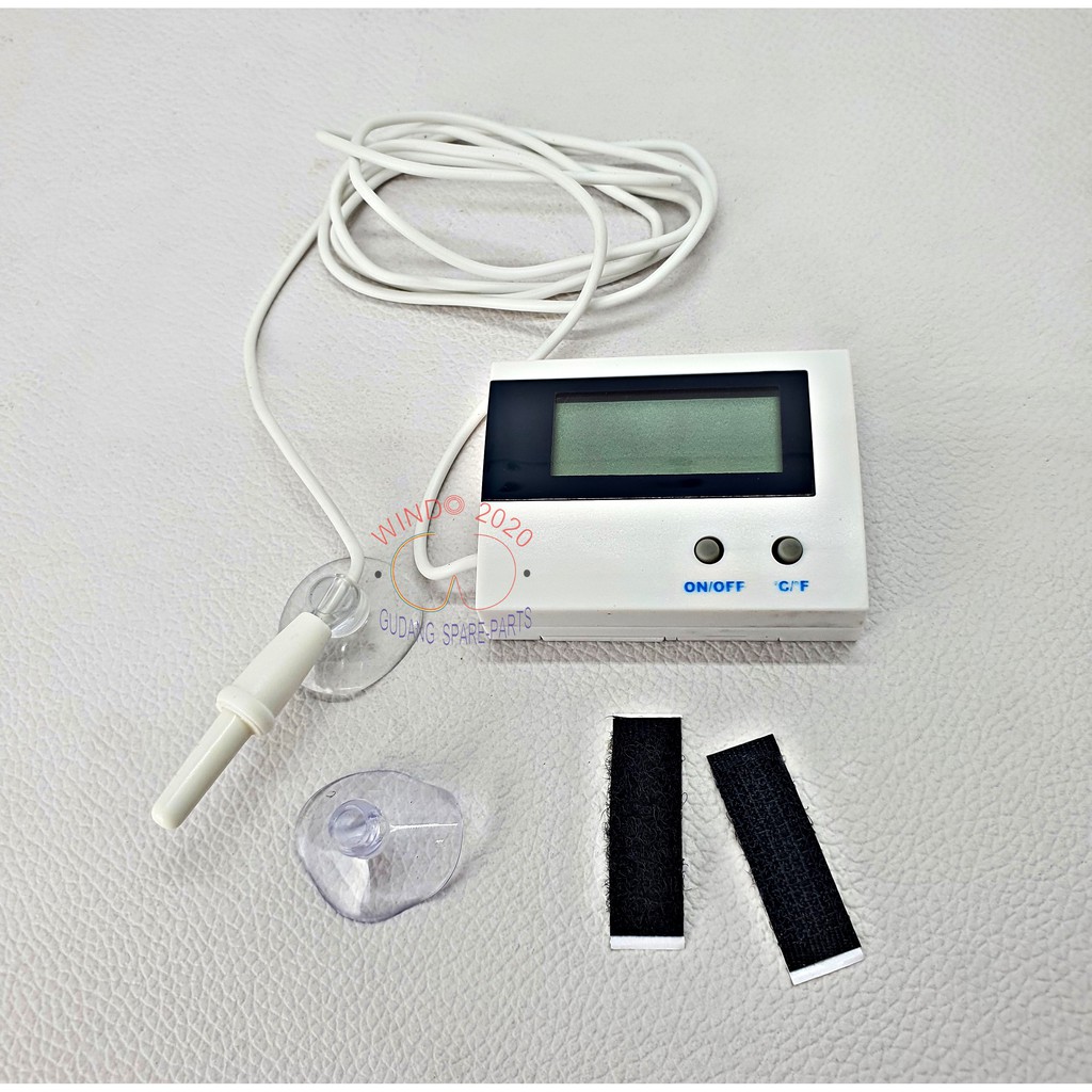 ALAT UKUR SUHU IN/OUT | PENGUKUR TEMPERATURE RUANGAN / AQUARIUM | DIGITAL THERMOMETER ELITEC ST-A1