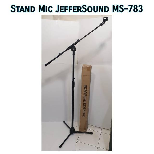 STAND MIC JEFFERSOUND MS-783 Adjustable Microphone Stand