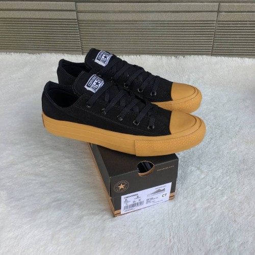 Sepatu Converse All Star CT Low Ori  Warna Black Gumb Sneakers Remaja Kekinian