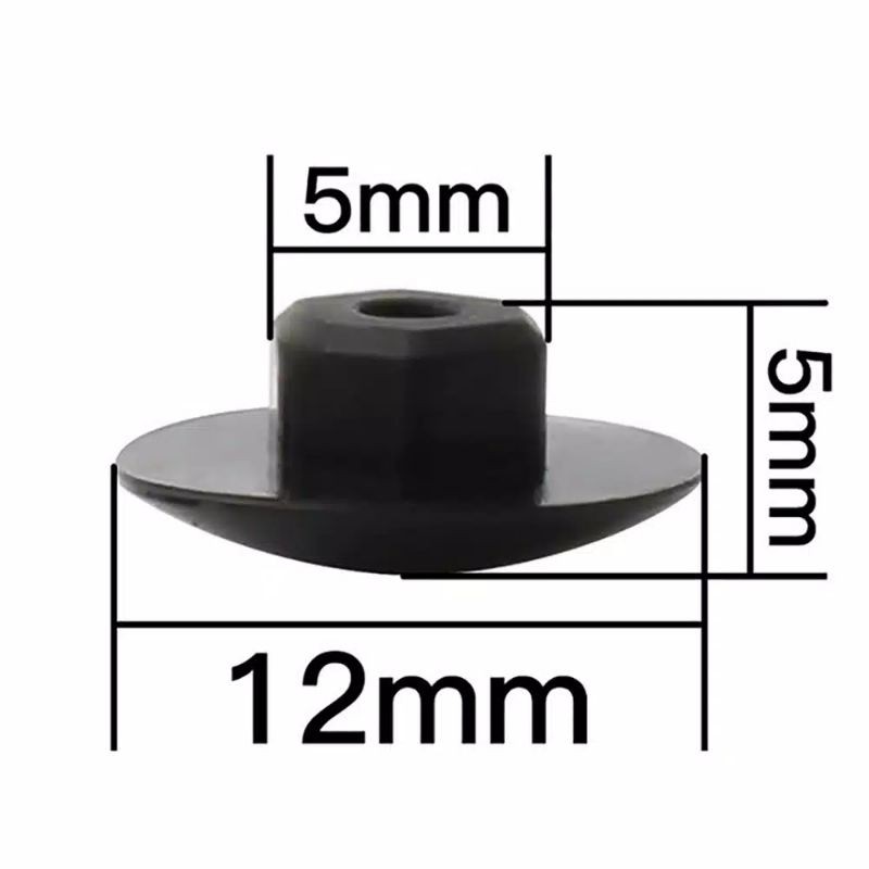 penutup sekrup L kepala stang sepeda untuk anti Air dan debu