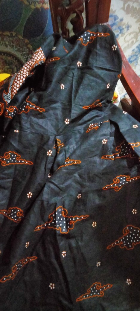 Ms Gamis Batik Sriwedari Maxi Katun Bumil Allsize Dan Jumbo