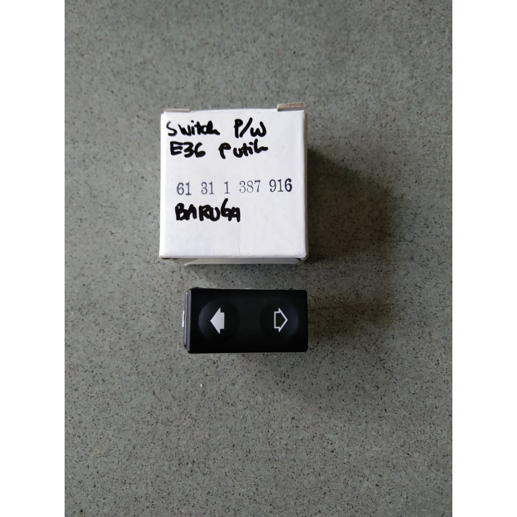 SWITCH POWER WINDOW BMW E36 putih
