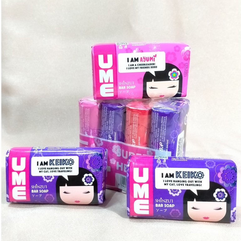 MURAH LEBAY  Shinzui Ume Keiko Sabun Batang 72 gram 4 pcs