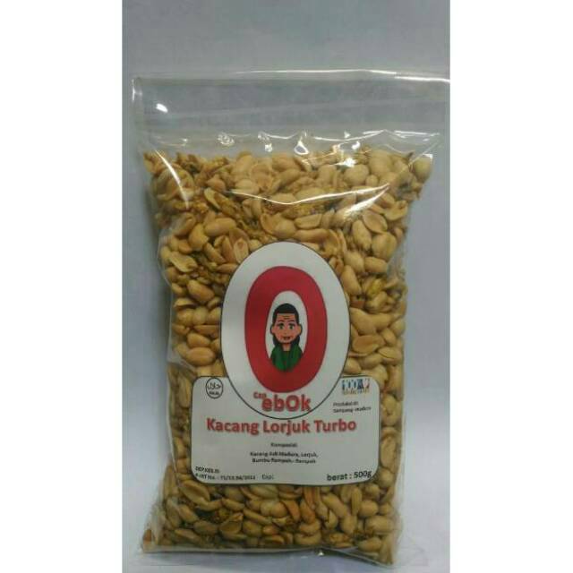 

Kacang lorjuk turbo khas Madura 500gram