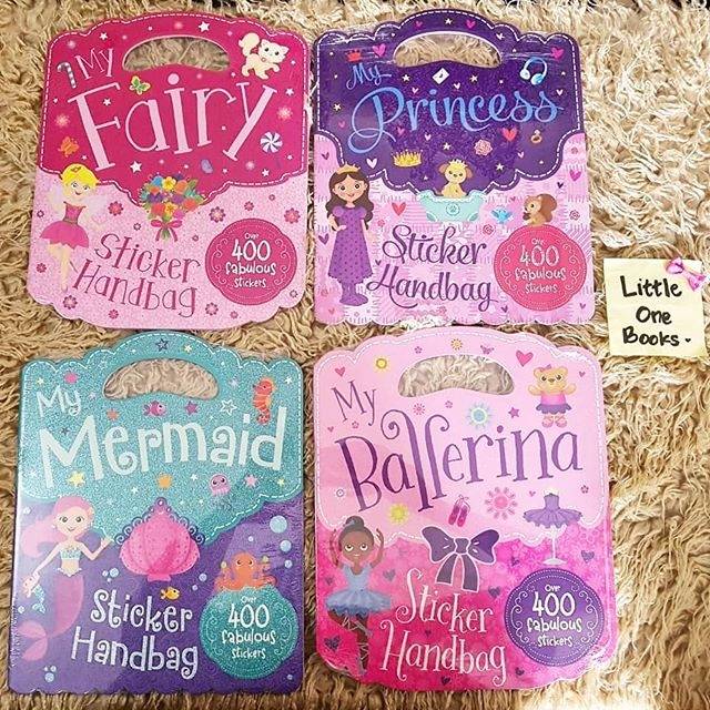 

My Sticker Handbag Book Over 400 fabulous stickers /sticker book / buku sticker / buku stiker