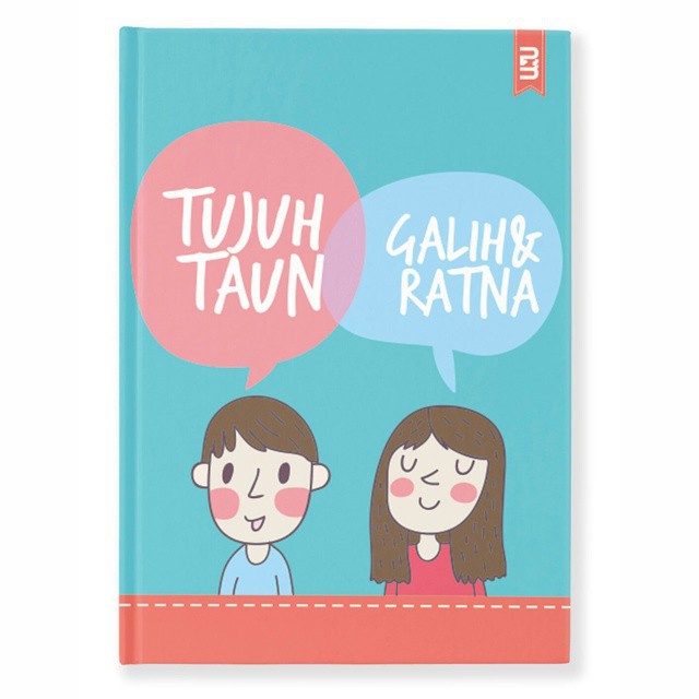 

Notebook Buddybooks COUPLE04 Buku Catatan Custom Hadiah Kado Diary