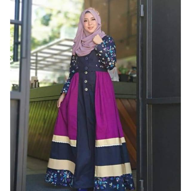 Esme Repro Navy-Ungu