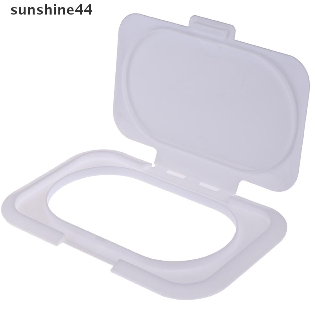 Sunshine 1 / 5 / 10pcs Tutup Kotak Tisu Basah Bayi Reusable Tanpa Perekat