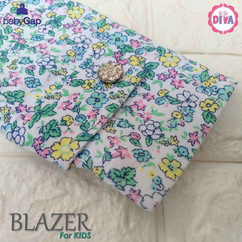 Jaket Anak perempuan Import 18-24 Bulan &amp; Blazer babygap flower anak cewek girl perempuan size 18-24M  tebel lucu jaket keren