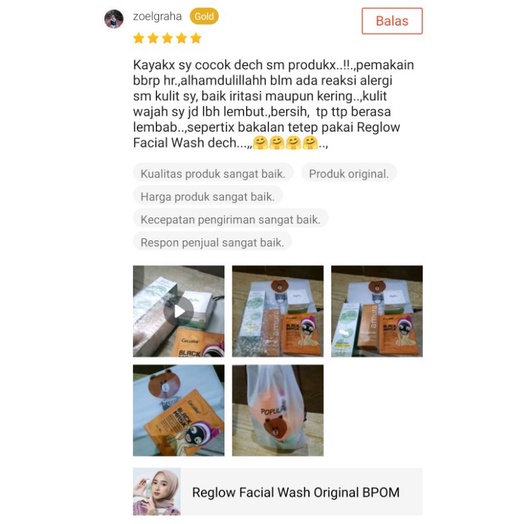 REGLOW SERIES Glowing skin Treatment Original BPOM-7